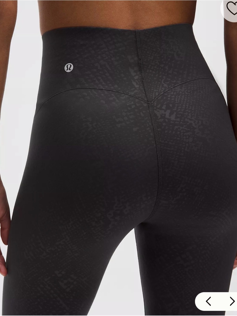 lululemon athletica Glow Up High-Rise Black Leggings